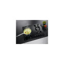 AEG HKB64453NB Black Built-in 59 cm Gas 4 zone(s)