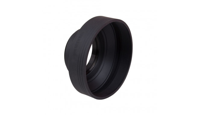 Caruba Rubberen Zonnekap 3in1 55mm