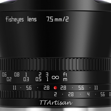 TTARTISAN 7,5mm f/2.0 Fisheye Z objektiiv Nikonile