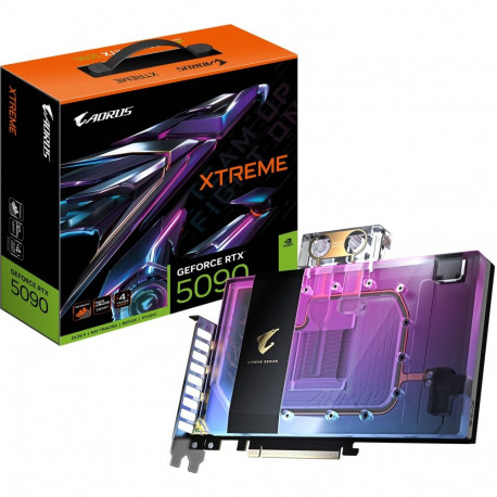 "RTX 5090 32GB Gigabyte Aorus Xtreme Waterforce WB GDDR7"
