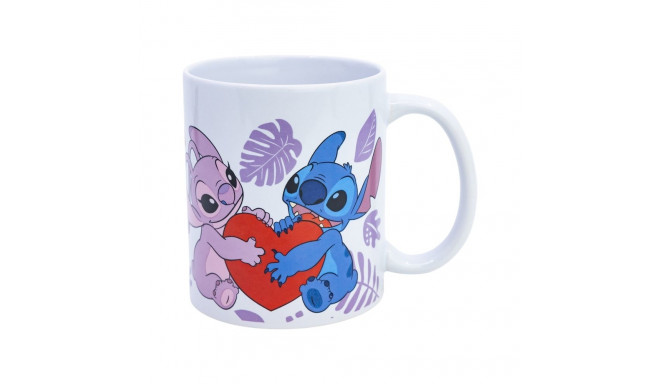 Disney Stitch - Kubek ceramiczny w pudełku prezentowym z kolekcji Stitch & Angel 325 ml