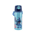Disney Stitch - Bidon aluminiowy ze słomką i paskiem 730 ml Disney Stitch - Bidon aluminiowy ze słomką i paskiem 730 ml