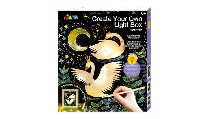 Creative set Create your own glowing frame