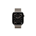 Apple Watch Series 11 GPS + Cellular 42mm Natural Titanium Case with Natural Milanese Loop