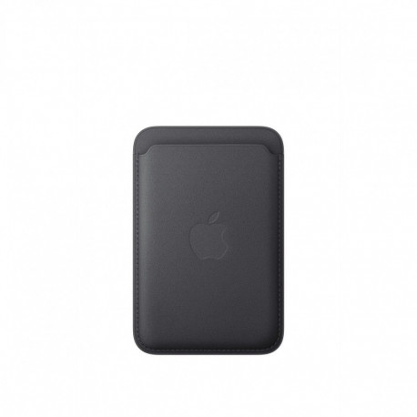 iPhone FineWoven kaarditasku MagSafe-iga - must