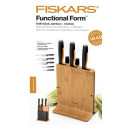 Fiskars noakomplekt Functional Form Bamboo 5tk (1057552)