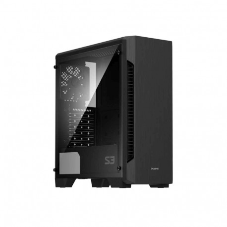 PC case S3 TG ATX Mid Tower PC Case TG fan x3