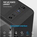 PC case S3 TG ATX Mid Tower PC Case TG fan x3
