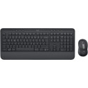 Logitech MK650 Advanced juhtmevaba klaviatuuri ja hiire komplekt 2.4 GHz grafiit QWERTZ DE