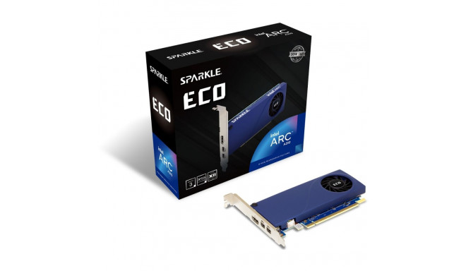 A310 4GB Sparkle Intel Arc Eco LP GDDR6 1 ventilaator