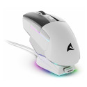 Sharkoon Mouse Shark SGM50W Optical 6 Buttons 6,400 DPI White