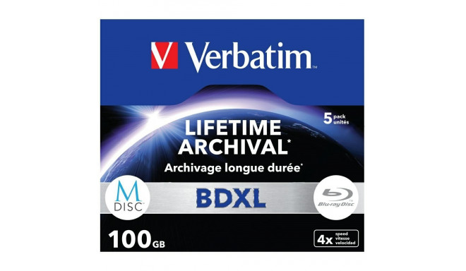 BD-XL Verbatim M-Disc 100GB 4X 5pcs 43849