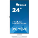 61cm/24" (1920x1080) Iiyama ProLite XUB2492HSU-W6 16:9 FHD IPS 100Hz 0,4ms HDMI DP pööratav kõlar va