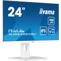 61cm/24" (1920x1080) Iiyama ProLite XUB2492HSU-W6 16:9 FHD IPS 100Hz 0,4ms HDMI DP pööratav kõlar va