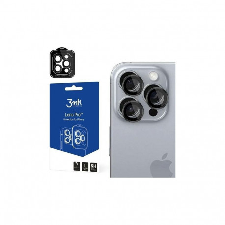 3MK Lens Protection Pro - Tempered Glass for iPhone 16 Pro / Pro Max Camera