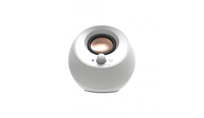 Creative Pebble 2.0 V3 valged arvutikõlarid Bluetooth 5.0 USB-C