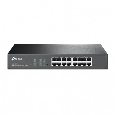 TP-LINK kommutaator TL-SG1016DE veebihaldusega racki paigaldatav 16 Gigabit Etherneti vaskporti
