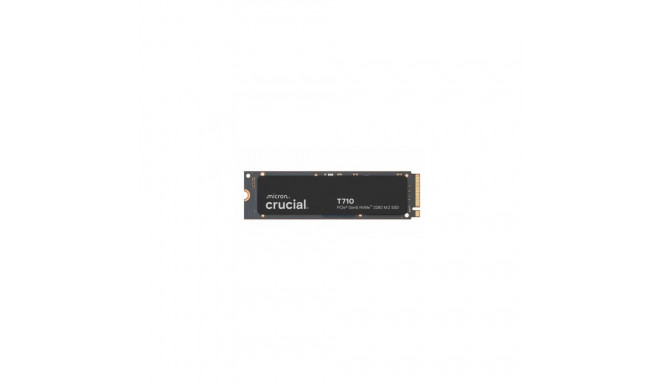 SSD|CRUCIAL|T710|4TB|M.2|PCIe Gen5|NVMe|Write speed 13800 MBytes/sec|Read speed 14900 MBytes/sec|TBW