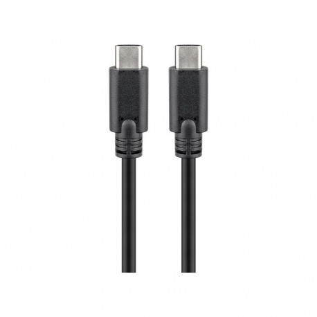 USB-C kaabel 1.0m, USB 3.2 Gen1, 5Gbps, 3A, must