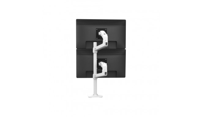 ERGOTRON LX DUAL Stacking Arm Tall Pole BWT