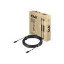 CLUB 3D USB 3.2 Gen 2 Type-C to C aktiivne kahepoolne kaabel 8K60Hz andmed 10Gbps ja PD 60W M/M 5m