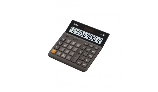 Lauakalkulaator Casio DH-12-BK Black/must - 12 kohaline, tava- ja päikesepatarei, 28x151x159mm, Stan