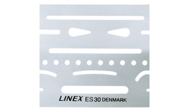 Shabloon kustutusplaat Linex ES30