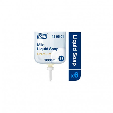 Vedelseep Tork Premium Mild S1, 1L valge