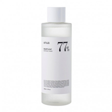 ANUA 77% HEARTLEAF SOOTHING TONER 250ML