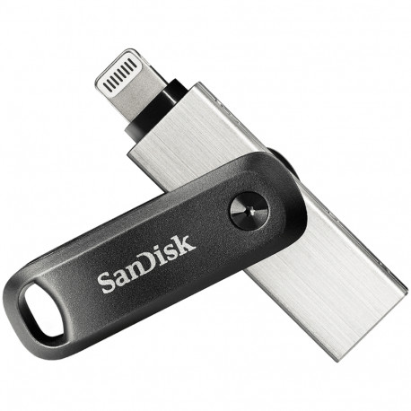 SANDISK iXpand Flash Drive Go 128GB - USB3.0 + Lightning - for iPhone and iPad
