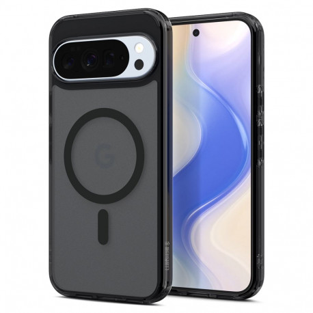 Kaitseümbris Ultra Hybrid (MagFit), Google Pixel 10 Pro XL, tume läbipaistev, Qi2/MagSafe ühilduv, S