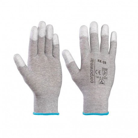 Nylon antistatic work gloves KK39 no.7