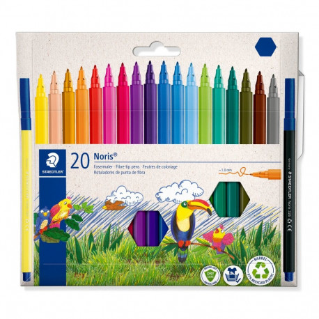 STAEDTLER Noris felt-tip pens 20 colors