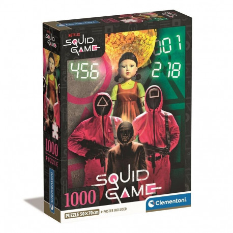 Clementoni pusle Squid game 1000 tk