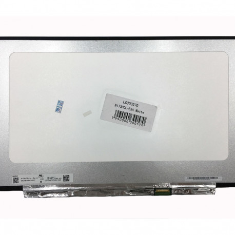 LCD screen 17.3" 1920x1080 FULL HD, LED, IPS, SLIM, matte, 30pin (right) EDP, A+