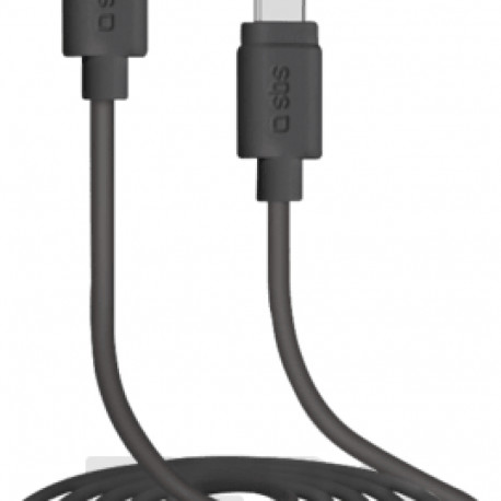 SBS USB-C zu USB-C Kabel 1,5m schwarz