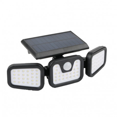 SUNARI päikeselamp LED FLS-03 74*SMD PIR 8W 600lm 6000K 2400mAh Li-Ion Forever Light