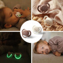 Babyono symmetrical silicone soothers 18m+ 1669/03