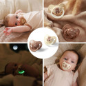 Babyono anatomical silicone soother0-6m 1670/01