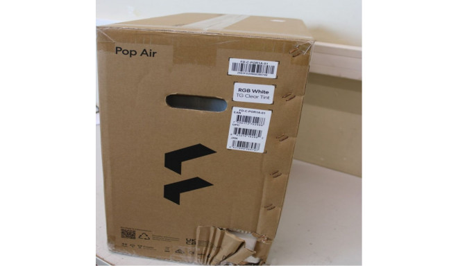 Fractal Design SALE OUT. Pop Air RGB White TG Clear Tint | | Pop Air RGB | Side window | White TG Cl