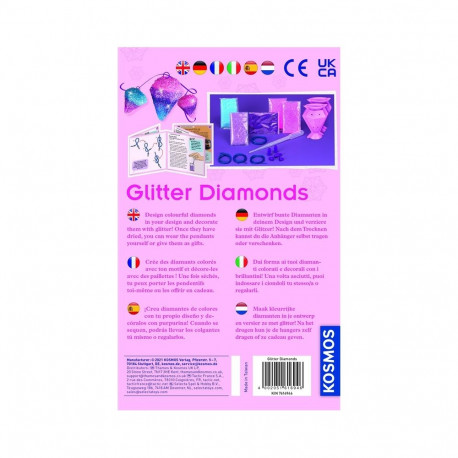 TOY EDUCATIONAL KIT GLITTER DIAMONDS