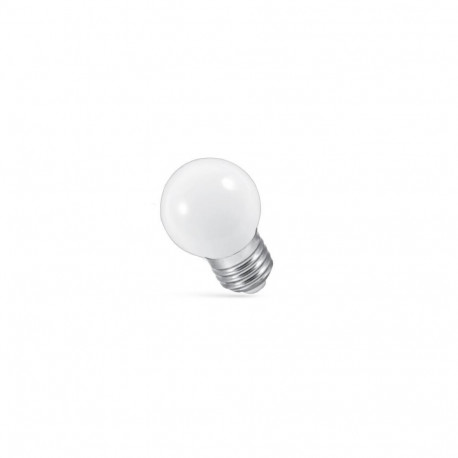 LED KULKA E-27 230V 1W RGB spekter