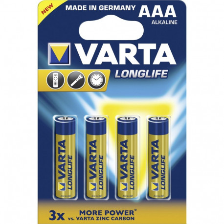 50x4 Varta Longlife Micro AAA LR 03          PU master box
