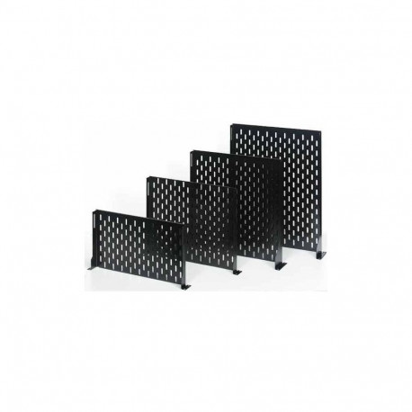 CONTEG 19" FIXED SHELVES,2U,RAL9005, 550mm
