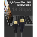 PremiumCord Connection cable 4K HDMI A - HDMI mini C, 2m