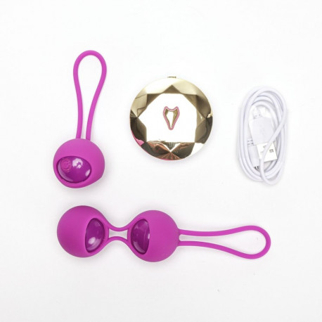 Kegel-kuulid vibreerivad kaugjuhitavad, lilla