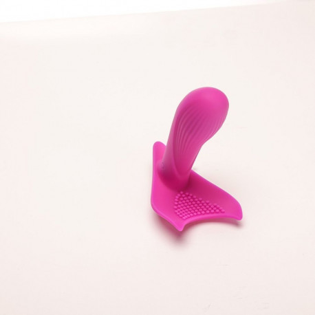 Klitoristimulaator juhtmevabalt juhitav USB-ga laetav, lilla