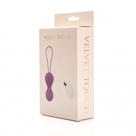 Kulki Wibrujące Sterowane Zdalnie Ładowane Usb Fioletowe