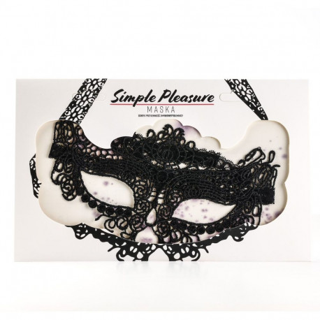 Maska Na Oczy Wenecka Czarna