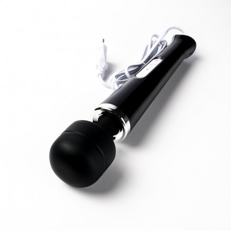 Magic Wand massaažiseade võrgutoitega, must